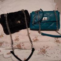 set 2 borsette/pochette terranova 