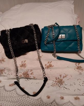 set 2 borsette/pochette terranova 