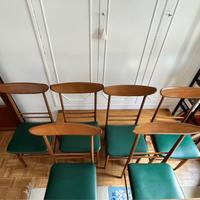 Set di 6 sedie stile scandinavo