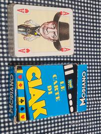 carte da gioco vintage Ciak si gira 
