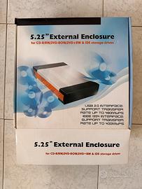 Masterizzatore DVD LG SuperMulti IDE + Box Esterno