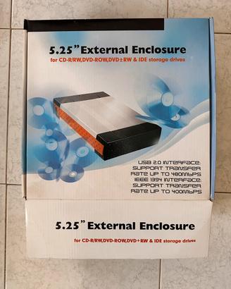 Masterizzatore DVD LG SuperMulti IDE + Box Esterno