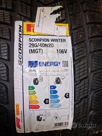 gomme 295 40 20 invernali nuove