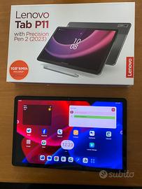 Tablet lenovo TabP11 (2023) con penna con cover
