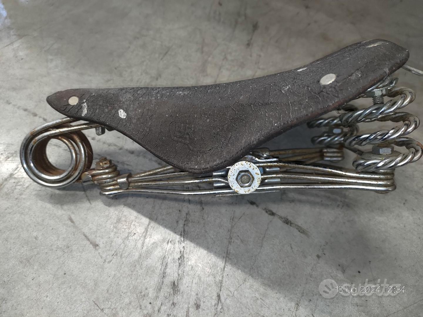 Sella Bici Vintage Sellino In Pelle Sella Bici Vintage In Pelle Con Molle  Comfort