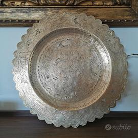 grande vassoio  in ottone