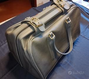 Borsone in pelle Marco Polo vintage anni 80