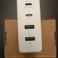 Caricabatterie rapido 4 porte