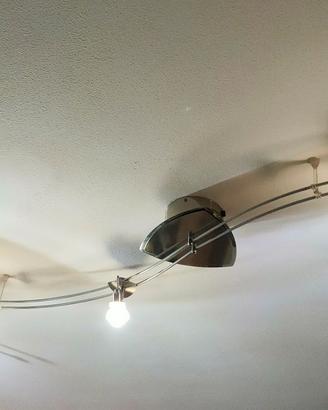 2 Lampadari con faretti led.