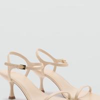 Sandali MANGO con Tacco Kitten – NUOVI, Eleganti