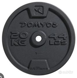 disco 20 kg domyos foro 28mm