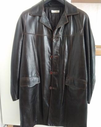 Cappotto in vera pelle