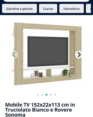nuovissima cornice per TV 