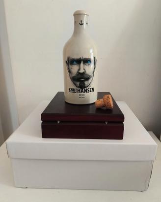 Bottiglia ceramica Knut Hansen Dry Gin vuota da co