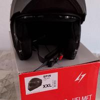 CASCO MOTO STORMER spin BLACK  XXL NUOVO