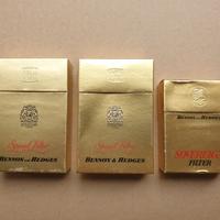 LOTTO 3 PACCHETTI SIGARETTE BENSON&HEDGES VINTAGE