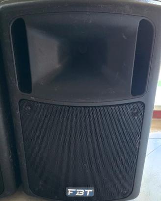coppia fbt max 4a amplificate casse acustiche 