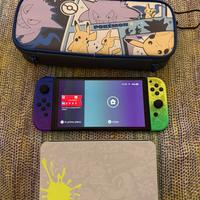 Nintendo switch oled splatoon 3 + giochi