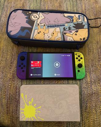 Nintendo switch oled splatoon 3 + giochi