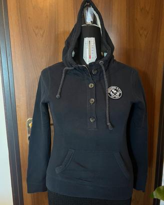 Felpa donna Abercrombie blu