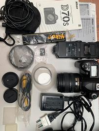 Nikon D70 reflex digitale con obiettivo 18-70mm +