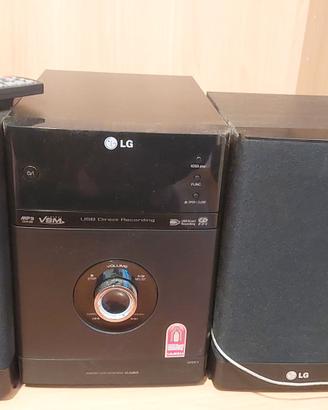 Micro Hi‑Fi LG XA63 – CD/USB/Radio