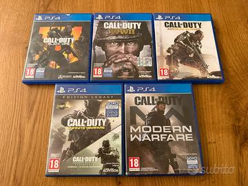 Set Giochi PlayStation 4 e 5 - Call of Duty