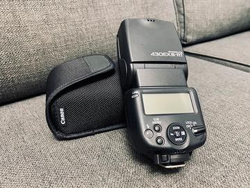 Canon Speedlite 430EX III-RT + custodia e scatola