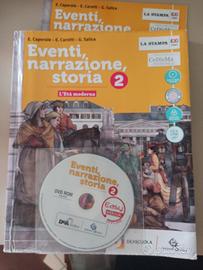 libro medie EVENTI, NARRAZIONE, STORIA 2