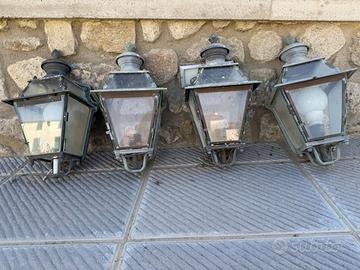 Lanterne in ferro battuto