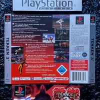 manuale e copertine tekken 3 ps1 