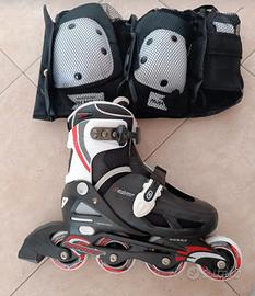 Rollerblade bambini e protezioni incluse