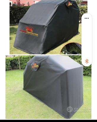 TELO GARAGE PIEGHEVOLE PER MOTO XL STORMPROTECTOR