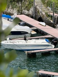 Barca 40cv 5,5m, motore solo 220 ore