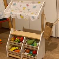 Banco frutta e verdura in legno