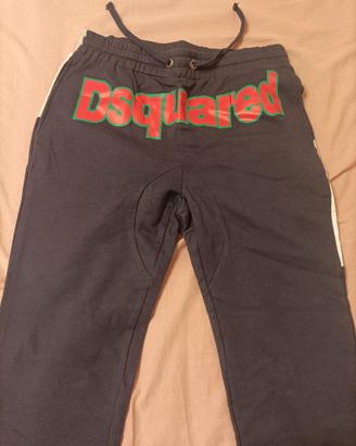 Pantaloni tuta Dsquared colore blu scuro taglia XL