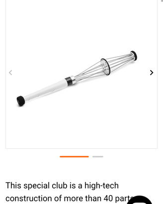 Clavette giocoleria juggling henrys sparkler