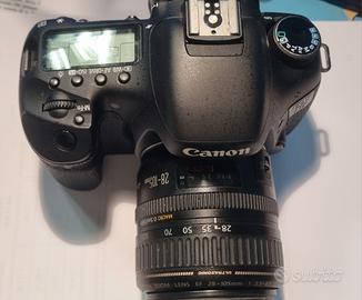 Canon EOS 7d con obbiettivo come da foto