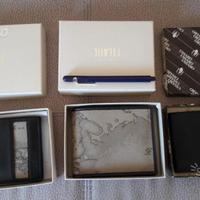 Borsa portafogli e penne originali