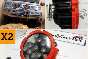 2 FARI LED per Mitsubishi OFF-ROAD FUORISTRADA