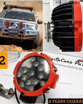 2 FARI LED per Mitsubishi OFF-ROAD FUORISTRADA