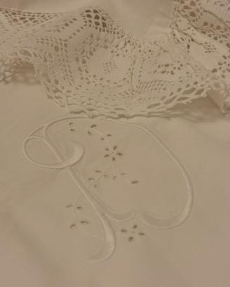Completo lenzuola matrimoniale Pelle uova /antico