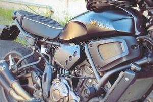 Xsr 700 con doppio scarico Akrapovic