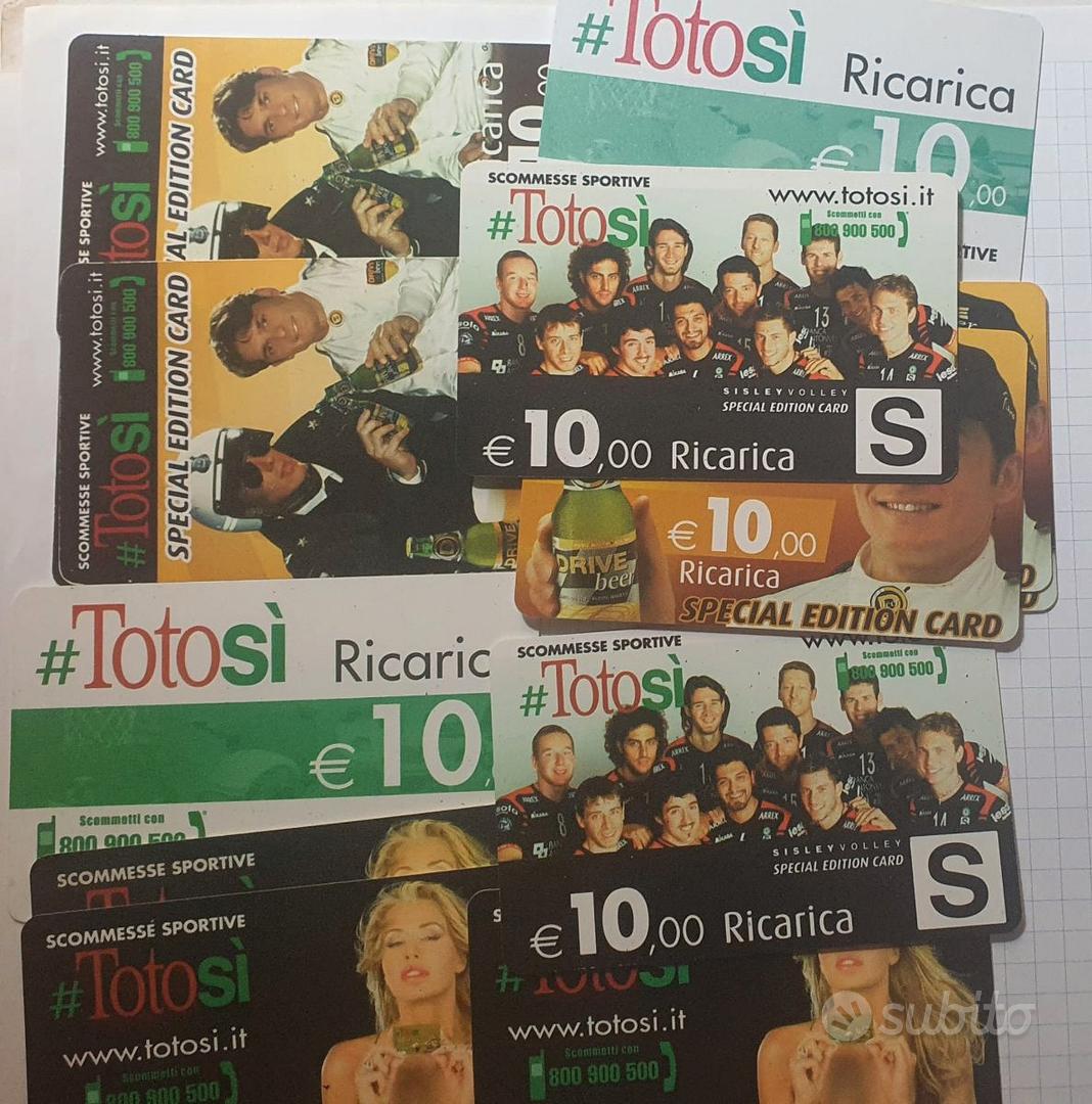 Schermata app Totosi scommesse