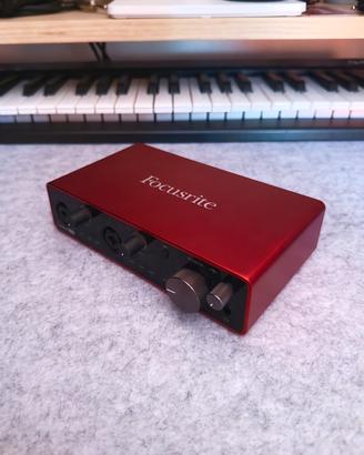 Focusrite Scarlett 4i4 3rd Gen - Scheda Audio USB