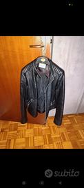 giacca donna nera pelle Taglia 46