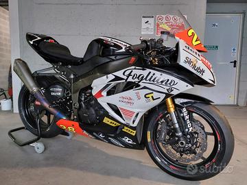 ninja ZX-6R 600 pista 