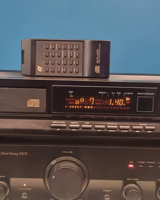 SANSUI LETTORE CD modello CD-X301i con telecomando