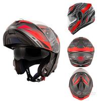 CASCO MODULARE MOTO SCOOTER KAPPA KV32 VISIERA PAR