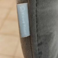 4 SEDIE DI VELLUTO GRIGIO marca KAVE HOME